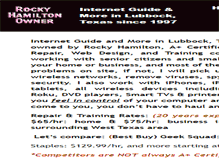 Tablet Screenshot of internetguideandmore.com